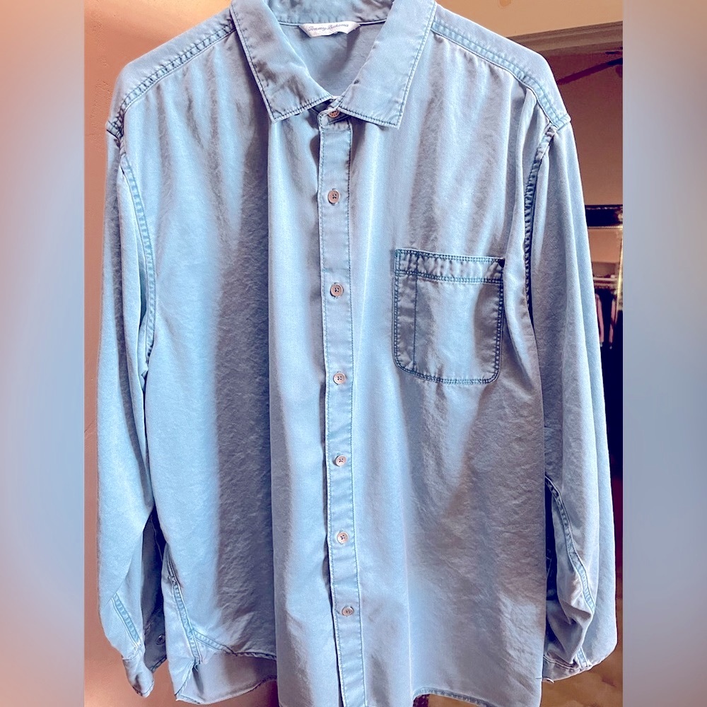 Tommy Bahama Tahitian Twilly XXL Button Front Shirt